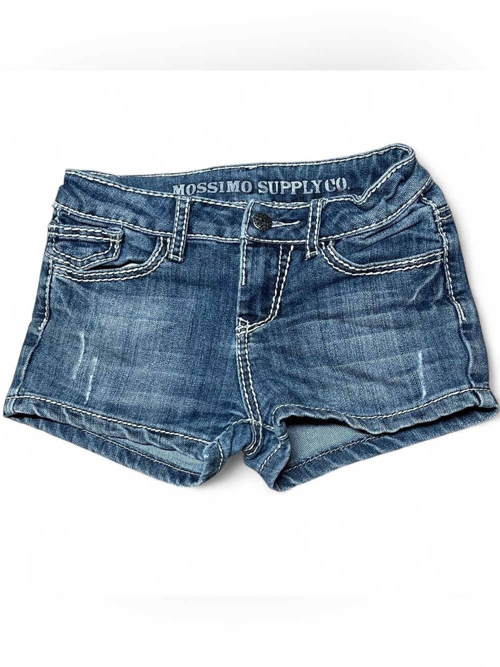 Mossimo Supply Co Girls Jean Shorts Size Medium Y2K Summer